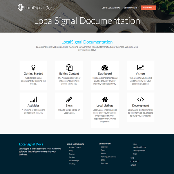 LocalSignal Website